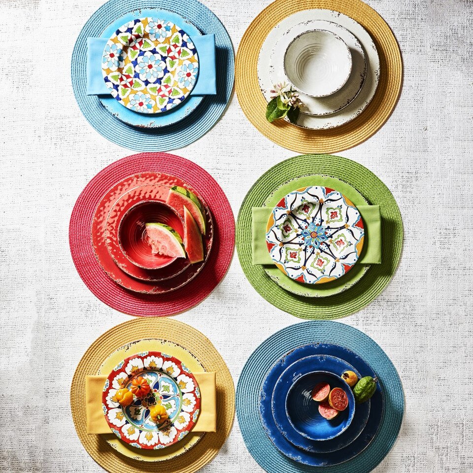 Rustic® Outdoor Melamine Salad Plates Williams Sonoma Australia